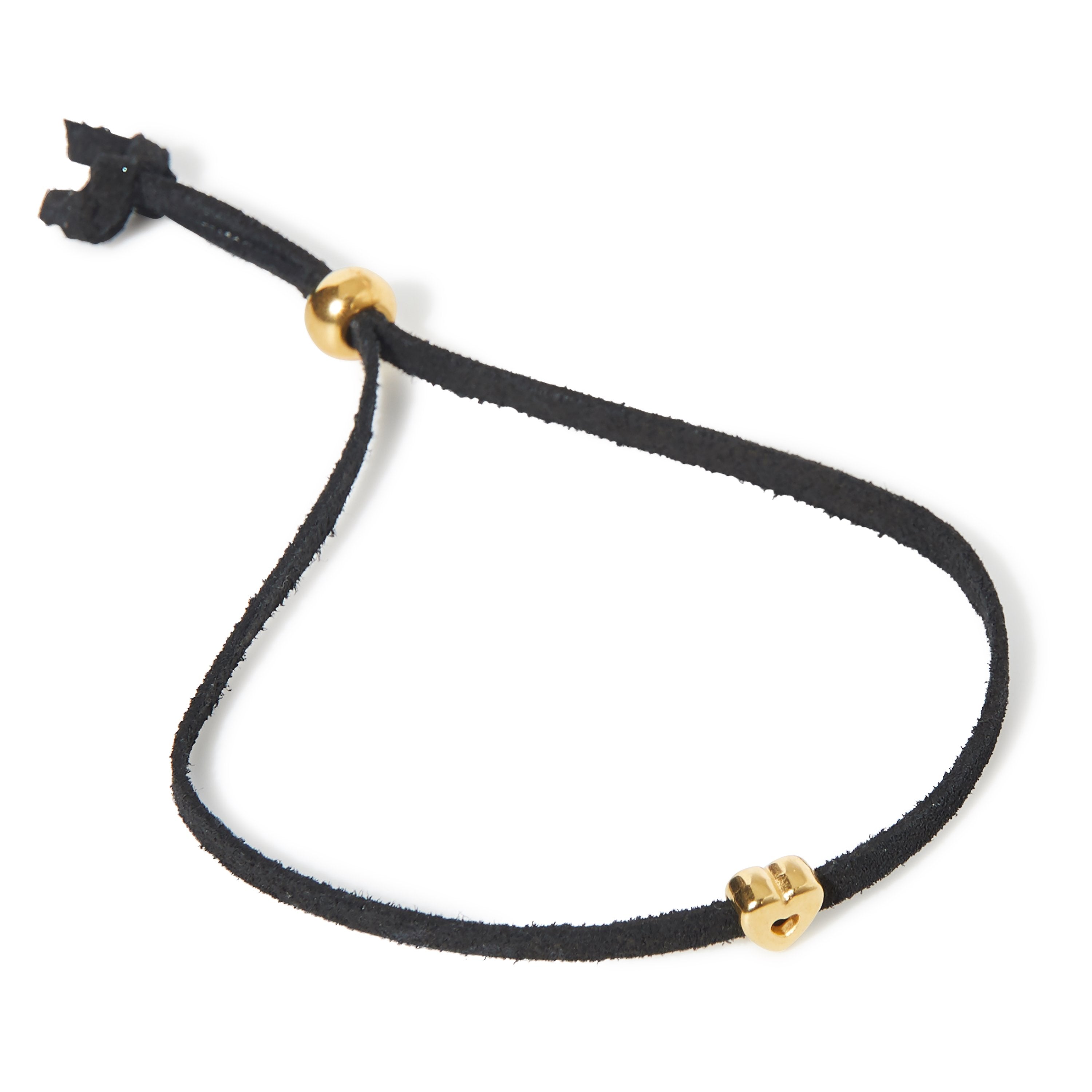 Hilliebags Leather Bracelet - Black - Birambi