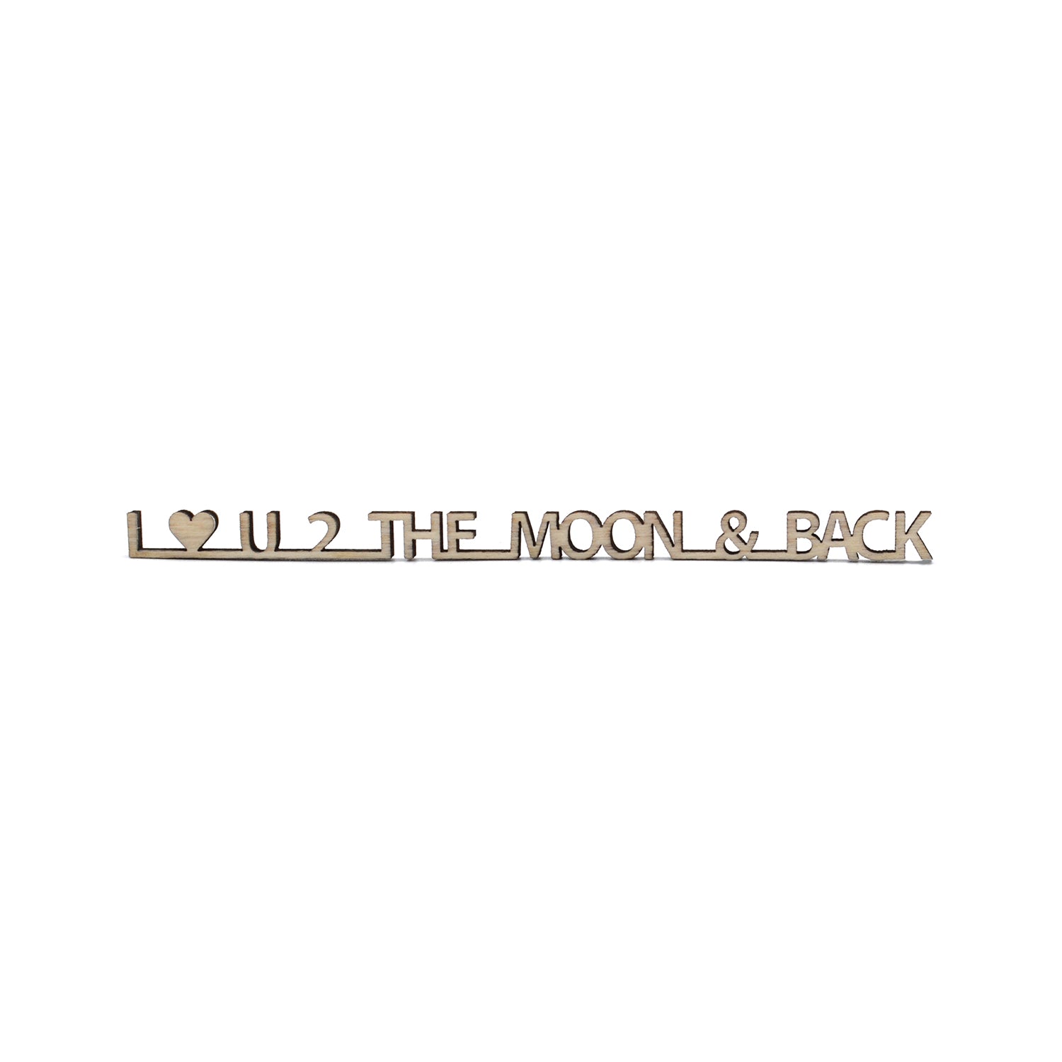 I ♥ u 2 the moon & back
